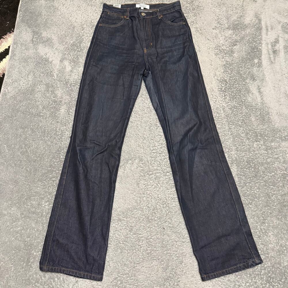 Reformation Jeans Womens 26 Blue Denim High Rise Straight Leg Cowboy Long